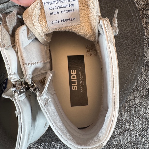 Golden Goose Slide Classic Zip Sneaker Men’s size 44 - Picture 8 of 13